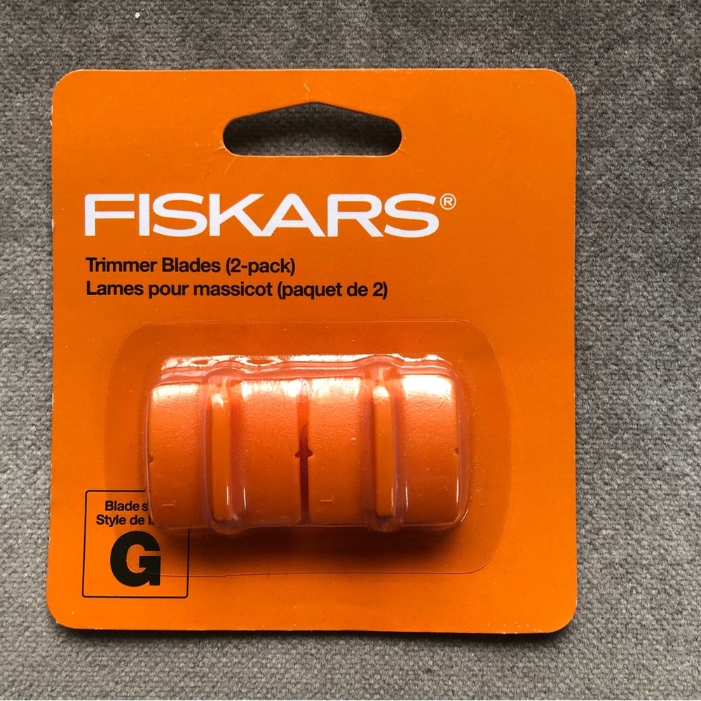 Fiskars Trimmer Blades (2 Pack) style G new in package